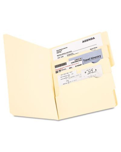 Pendaflex Divide It Up Multi-Section Letter File Folder, Manila, 24-Pack