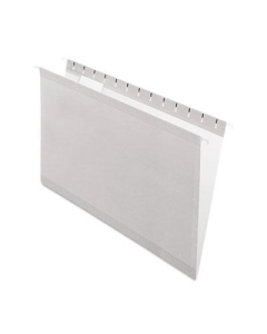 Pendaflex Legal Reinforced Hanging File Folders, Gray, 25/Box