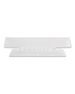 Pendaflex 1/3 Tab 3-1/2" Hanging File Tabs & Inserts, Clear/White, 25/Pack