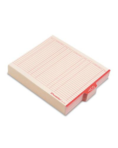 Pendaflex Letter Center Tab Out File Guides, Manila, 100/Box