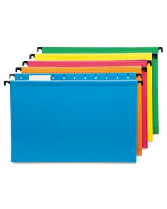 Pendaflex SureHook Legal Hanging Folders, Assorted Colors, 20/Box