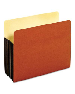 Pendaflex Letter 5-1/4" Expanding Top Tab File Pocket, Brown, 10/Box