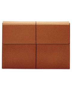 Pendaflex 12" x 18" Size 3-1/2" Expanding Wallet with Closure, Brown