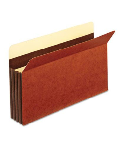 Pendaflex Legal 3-1/2" Expanding Accordion File Pocket, Red, 25/Box
