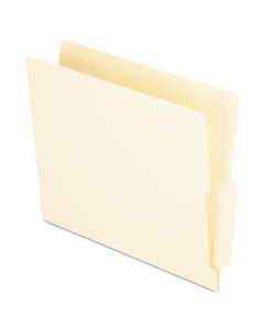 Pendaflex Double-Ply 4" End Tab Letter File Folder, Manila, 100/Box