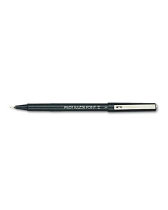 Pilot Razor Point II 0.2 mm Super Fine Stick Fiber Point Pens, Black, 12-Pack