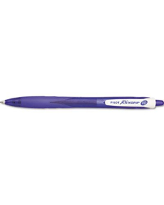 Pilot RexGrip 1 mm Medium Retractable Ballpoint Pens, Blue, 12-Pack