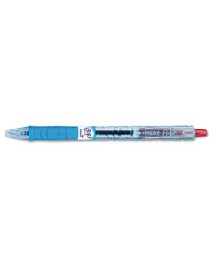 Pilot B2P 1 mm Medium Retractable Ballpoint Pens, Red, 12-Pack