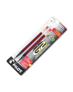 Pilot Refill for Gel Pens, Red Ink, 2-Pack