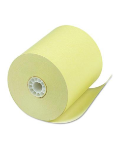 PM Company 3-1/8" X 230 Ft., 50-Pack, Canary, Single-Ply POS/Calculator Rolls