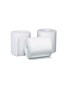 PM Company 3-1/8" X 230 Ft., 8-Pack, Single-Ply POS/Calculator Rolls