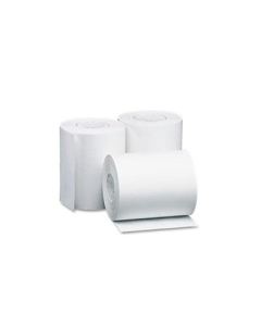 PM Company 4-3/8" X 127 Ft., 50-Pack, Single-Ply POS/Calculator Rolls