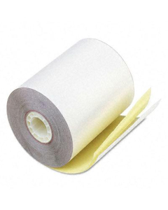 PM Company 3-1/4" X 80 Ft., 60-Pack, Canary, POS/Calculator Rolls