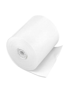 PM Company 3" X 150 Ft., 50-Pack, Single-Ply Cash Register/POS Rolls