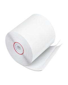 PM Company 3" X 90 Ft., 50-Pack, 2-Ply White/White POS/Calculator Rolls