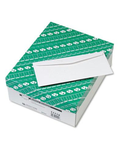 Quality Park 4-1/8" x 9-1/2" Traditional #10 Business Envelope, White, 500/Box