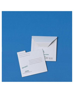 Quality Park 6" x 5-7/8" Redi-File Disk Pocket Mailer, White, 10/Pack