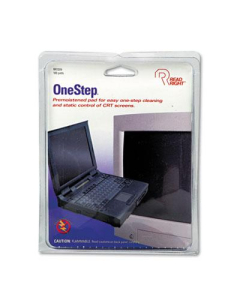 Read Right OneStep CRT Screen Cleaning Pads, 100/Box