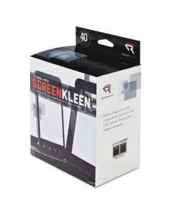 Read Right ScreenKleen Alcohol-Free Wipes Box, 40 Wipes