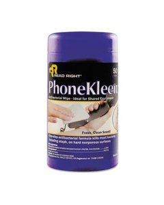 Read Right PhoneKleen Wipes Can, 50 Wipes