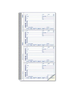 Rediform 2-3/4" x 5" 400-Page Standard Line Phone Memo Book