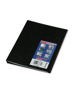 Rediform Blueline NotePro 7-1/4" X 9-1/4" 75-Sheet College Rule Wirebound Notebook, Black Cover