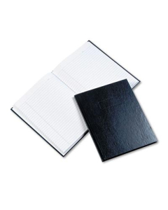 Rediform Blueline 7-1/4" X 9-1/4" 192-Sheet College Rule Hardbound Business Notebook, Blue Cover
