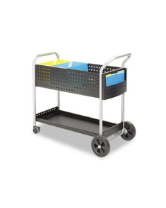 Safco Scoot 39.5" D Mail Cart
