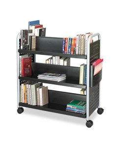 Safco Scoot 6-Shelf Book Cart