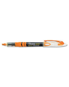 Sharpie Accent Liquid Chisel Tip Highlighter Pen, Orange, 12-Pack