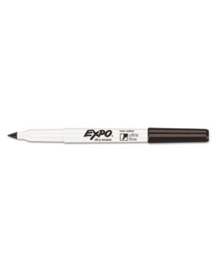 Expo Low-Odor Dry Erase Marker, Ultra Fine Point, Black