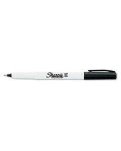 Sharpie Permanent Marker, Ultra Fine Point, Black, 5-Pack