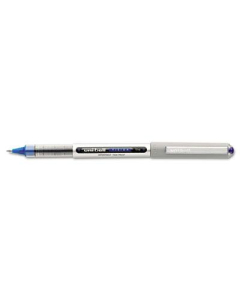Uni-ball Vision 0.7 mm Fine Stick Roller Ball Pens, Blue, 12-Pack