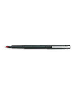 Uni-ball 0.5 mm Micro Stick Roller Ball Pens, Red, 12-Pack