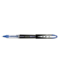 Uni-ball Vision Elite 0.5 mm Super Fine Stick Roller Ball Pen, Blue