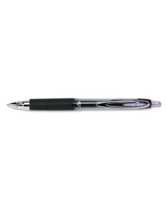 Uni-ball Signo 207 0.7 mm Medium Retractable Roller Ball Pens, Purple, 12-Pack