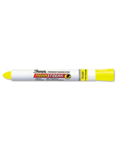 Sharpie Mean Streak Marking Stick, Broad Tip, Yellow