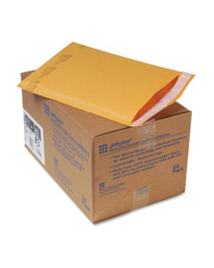 Sealed Air 8-1/2" x 14-1/2" #3 Jiffylite Self-Seal Mailer, Golden Brown, 25/Carton