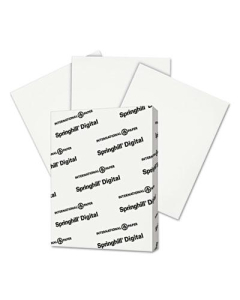 Springhill 8-1/2" x 11", 90lb, 250-Sheets, White Index Card Stock