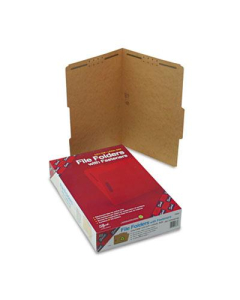 Smead 2/5 Cut Right Tab 2-Fastener Legal File Folder, Kraft, 50/Box