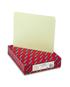 Smead Letter 1/3 Blank Tab Recycled Index File Guide Set, 25 pt. Pressboard, 100/Box