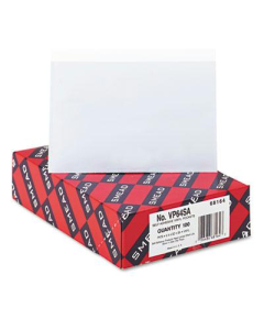 Smead 6-1/4" x 4-9/16" Self-Adhesive Top-Load Poly Pockets, 100/Pack