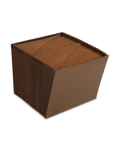 Smead 31-Pocket Letter Indexed Open Top Tuff Expanding File, Redrope
