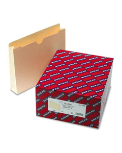 Smead Single-Ply Tab 2" Expansion Letter File Jackets, Manila, 50/Box