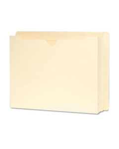 Smead End Tab 2" Expansion Letter File Jackets, Manila, 25/Box
