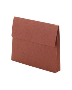 Smead Letter 2" Expanding Wallet with Velcro Closure, Redrope