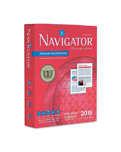 Navigator 8-1/2" X 11", 20lb, 5000-Sheets, Premium Multipurpose Copy Paper