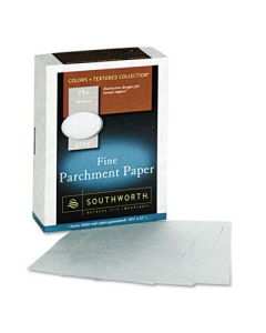 Southworth 8-1/2" x 11", 24lb, 500-Sheets, Gray Parchment Specialty Paper
