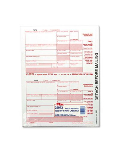 TOPS 8" x 5-1/2" 1099 IRS Approved Tax Form, 75-Forms