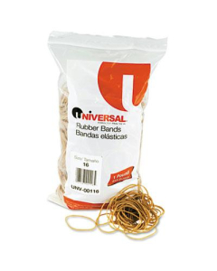 Universal 2-1/2" x 1/16" Size #16 Rubber Bands, 1 lb. Pack